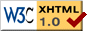 Valid xhtml seal